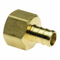 Conbraco Industries Adapter Pex Female Brass 1/2in CPXFA1212